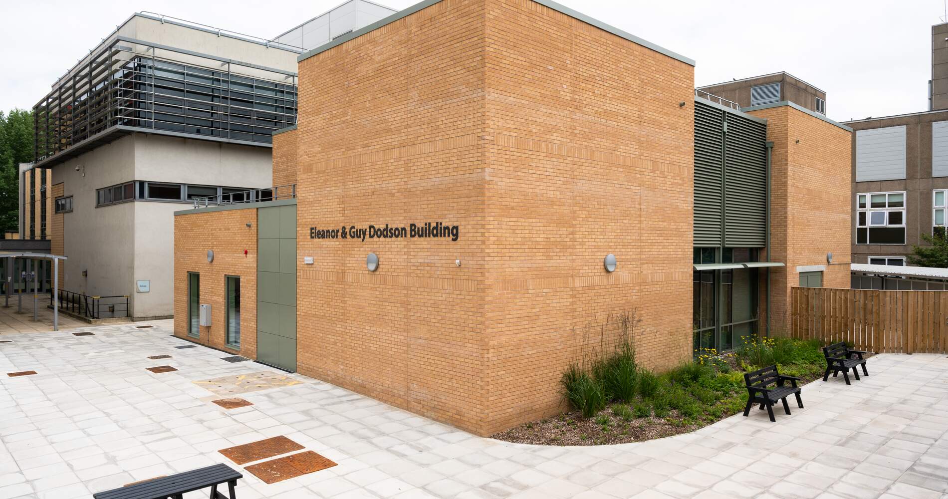 external shot of the Eleanor and Guy Dodson building